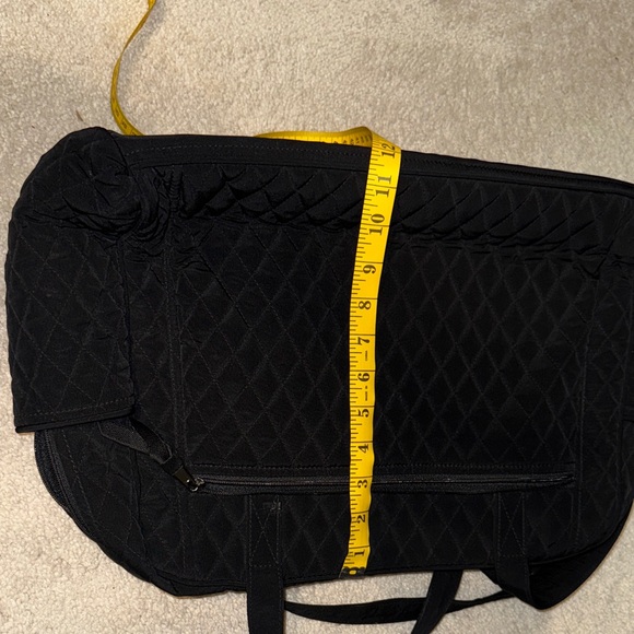 Vera Bradley Black Quilted Diaper Bag - Picture 11 of 11